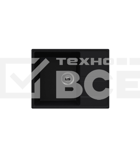 Кухонная мойка Maunfeld Lacrima 650 MFQS-650B черный