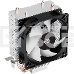 Кулер для процессора Digma D-CPC110-PWM1 черный, 90 мм, алюминий/медь, 2200 об/мин, 23 дБ, 4 pin, 110 Вт, 130 мм, фото2