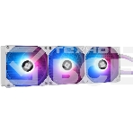 Водяное охлаждение для процессора Thermalright Aqua Elite 360 White ARGB V3 (360mm, White, ARGB/ Fans: 3x120mm, 66.17CFM, 25.6dBA, 1500RPM/ Pump height 53mm, 23dBA, 3300RPM, Rad thickness 27mm/ S: 1200, 1700, 1851, 2011, 2066, 115X, AM5, AM4), фото13