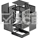 Компьютерный корпус Deepcool CH170 DIGITAL черный без БП mATX 1x120mm 1xUSB2.0 1xUSB3.0 audio bott PSU, фото2
