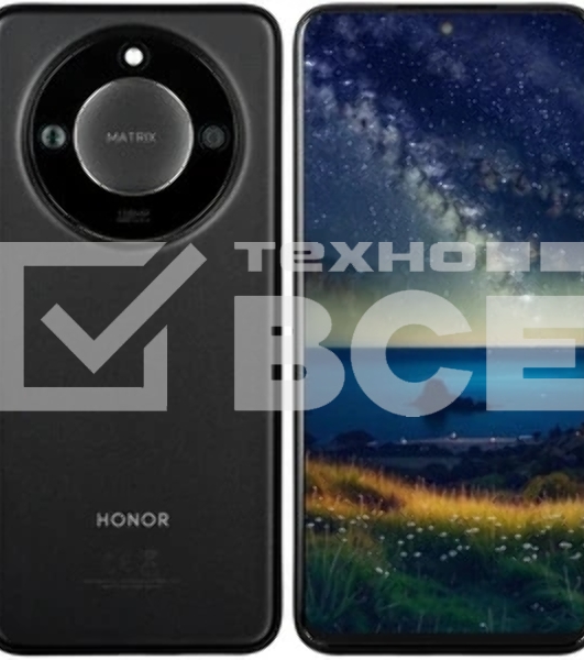 Смартфон Honor X9c SMART 8/256Gb, черный