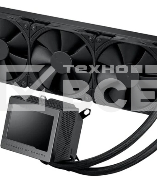 Жидкостная система охлаждения ASUS ROG RYUJIN III 360 90RC00L0-M0UAY0 черный 120мм алюминий+медь 2000rpm 30db 4-pin