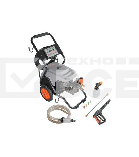 Мойка высокого давления Bort KEX-3200 2800 Вт, максимальное давление 90 бар, рабочее давление 70 бар, 20 л/мин, 47 кг, набор аксессуаров 10 шт