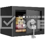 Сейф Deli Srock ET560 170x230x170мм ключевой, фото 1