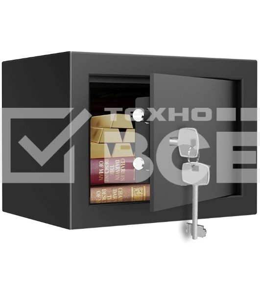 Сейф Deli Srock ET560 170x230x170мм ключевой