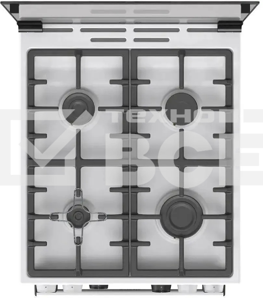 Плита газовая Gorenje GGI5C23WF белый, конфорок 4 газовых, духовка 67 л, 50 см x 85 см x 59.4 см