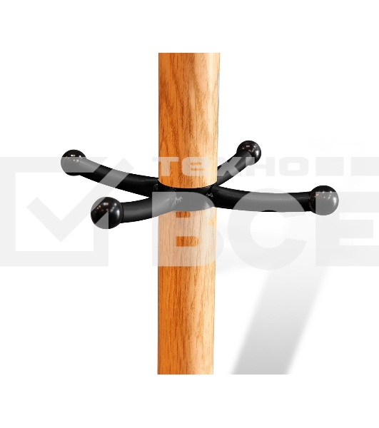 Вешалка SHEFFILTON SHT-CR10 светлый орех/мрамор (903278)