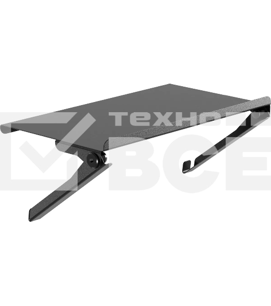 Кронштейн универсальный Holder SBS-101-B черный макс.3кг настенный