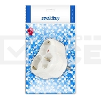 Тройник Smartbuy (SBE-16-A01-3z) 3 гнезда с заземлением круглый белый 16А 250В, фото2