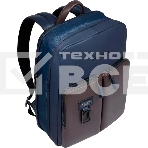 Рюкзак Piquadro Harper CA6311AP/BLUTM синий/коричневый кожа, фото3