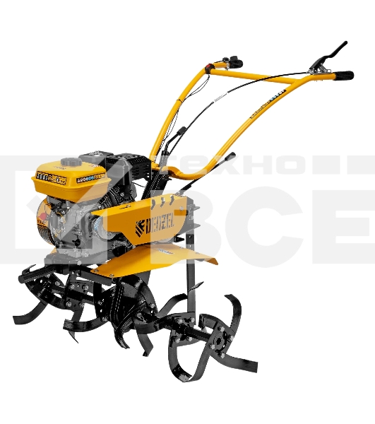 Мотоблок Denzel DPT-270S, 7 л.с., ремен.сцеп, фрез 3х4, ШОМ, передачи 2В/1Н