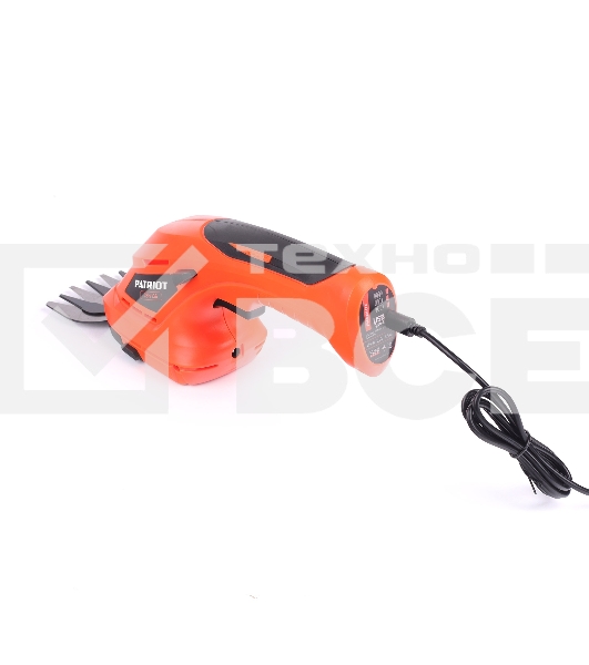 Ножницы-кусторез аккумуляторные PATRIOT CSH 136 3,6В, лазерная заточка, ширина 80мм, макс. 8мм, акб 1,5 Ah