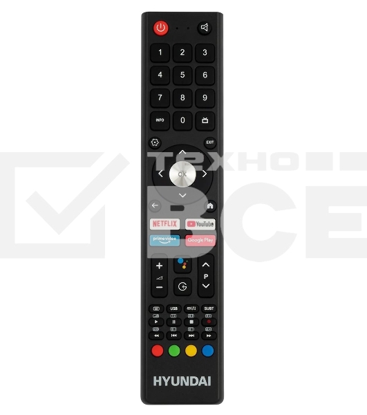 Телевизор Hyundai 65' H-LED65QBU7500 черный UHD QLED 60Hz Smart TV