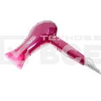 Фен Kelli KL-1124 розовый, 1800 Вт, компактный, фото2