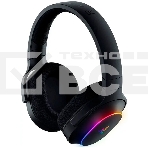 Гарнитура Razer Barracuda X Chroma чёрный, беспроводная, радиоканал, до 70 ч, съёмный микрофон, подсветка, фото4