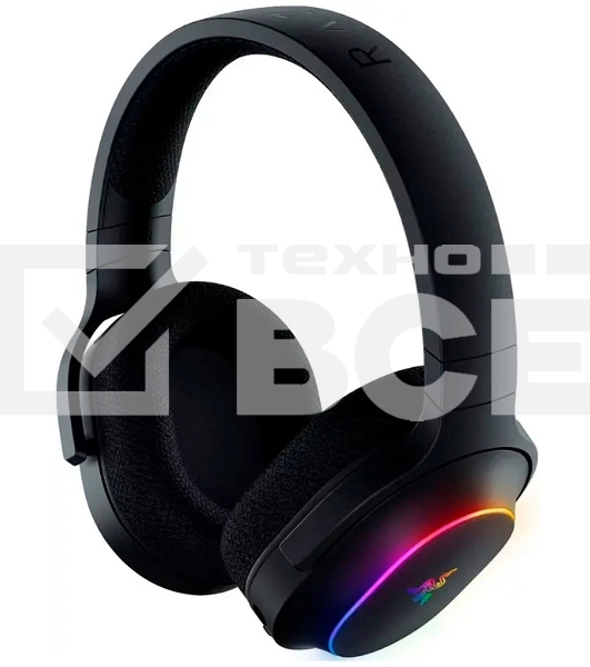 Гарнитура Razer Barracuda X Chroma чёрный, беспроводная, радиоканал, до 70 ч, съёмный микрофон, подсветка