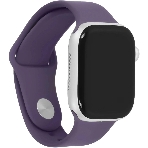 Смарт-часы Apple Watch Series 11 A3331 42мм корп.серебристый Sport Band рем.фиолетовый разм.брасл.:M/L (MEU74AF/A), фото3