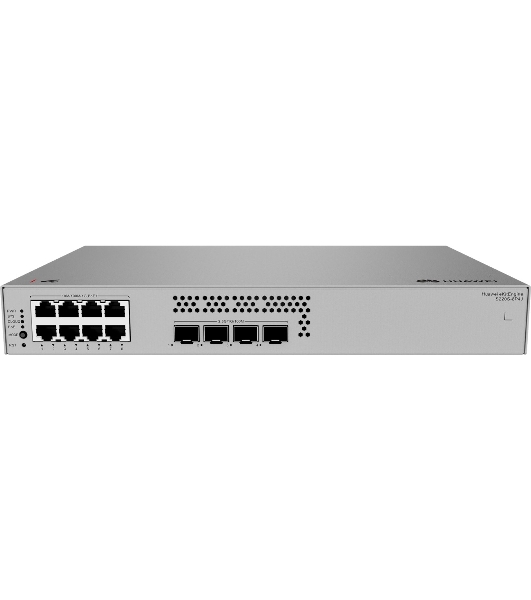 Коммутатор Huawei S220S-8P4J, 8×1 Гбит/с PoE+ + 4×2,5 Гбит/с SFP, управляемый