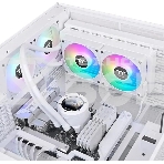 Система водяного охлаждения Thermaltake TH240 V2 Ultra EX Snow ARGB Soc-AM5/AM4/1151/1200/1700 белый 4-pin 28.5dB Al+Cu LCD Ret (CL-W425-PL12SW-A), фото3