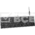 Клавиатура A4Tech Fstyler FX60H проводная, USB, серый/белый, фото8
