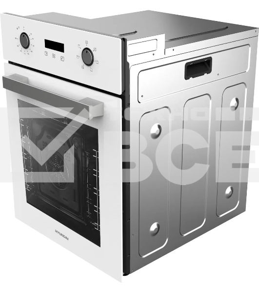 Духовой шкаф электрический Hyundai HEO 45411 WG белый стекло