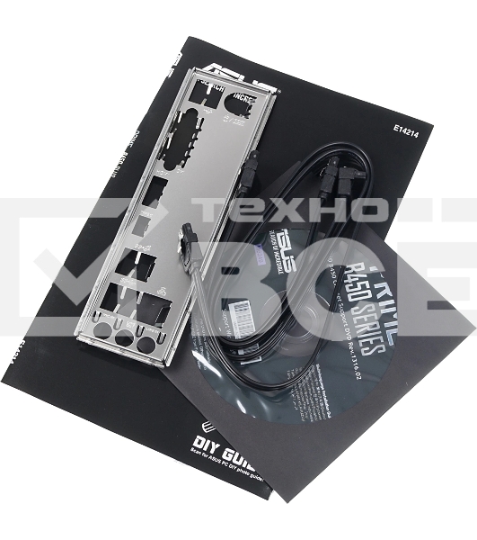 Материнская плата ASUS PRIME B450-PLUS, AM4, AMD B450, 4xDDR4, 6xSATA, 1xM.2, 1xPCIe 3.0 x16, 1xPCIe 2.0 x4, 3xPCIe x1, 1x 1Gb LAN, 2xUSB 3.2 Gen 1, 2xUSB 3.2 Gen 2, 1xUSB 2.0, 3x3.5 мм, 7.1, ATX