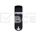 Флеш диск Maxvi P3 32GB USB 2.0 black, монолит с колпачком, ABS пластик, фото5