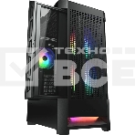 Компьютерный корпус Cougar Airface RGB Black, 2х140мм + 1x120мм ARGB Fan, ARGB Fan Hub, без БП, черный, ATX, фото9