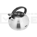 Чайник для плиты LARA LR00-83 4.5 л индукционное капсулированное дно, свисток с кноп механизмом, ручка нейлон, фото3