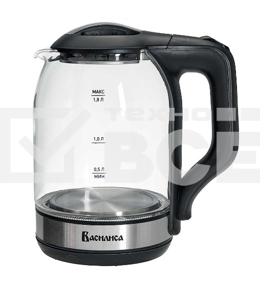 Чайник электрический ВАСИЛИСА ВА-1036 черный