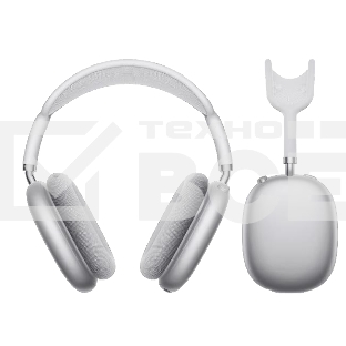 Беспроводные/проводные наушники Borofone BO35 Plus серебристый, накладные, Bluetooth 5.4 + проводной, складная конструкция, микрофон, до 60 ч