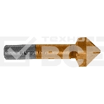 Зенковка конусная Denzel под М10, HSS, по металлу, цилиндрический хвостовик, фото 1