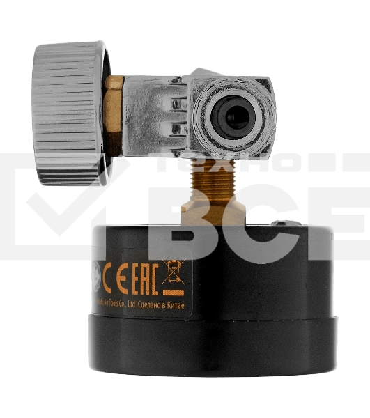 Регулятор давления с манометром Denzel для краскораспылителя K1500, 12 бар, 1/4