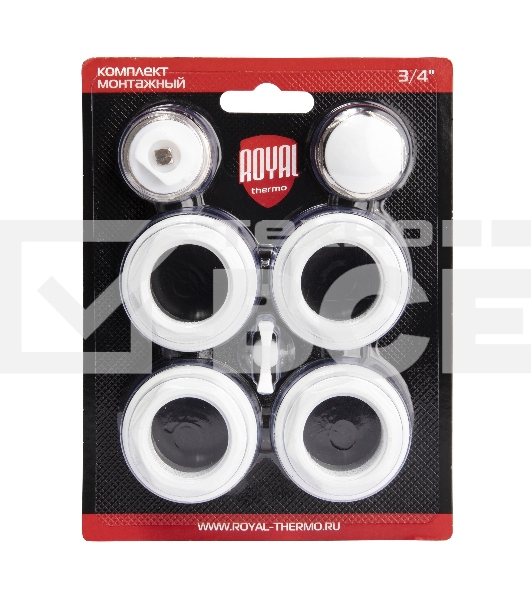 Комплект монтажный Royal Thermo 1”х 3/4