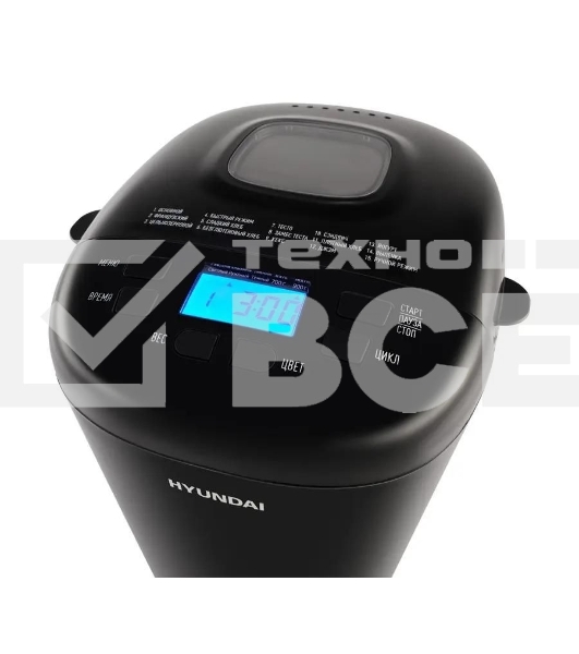 Хлебопечка Hyundai HYBM-P0513 550 Вт, черный