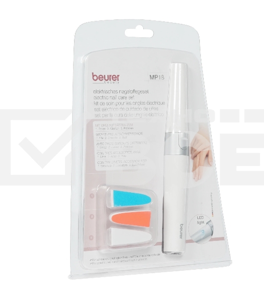 Аппарат для маникюра Beurer MP18 белый/серебристый