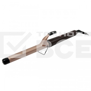 Щипцы для завивки волос Atlanta ATH-6645 коричневый, 28 мм, 200 °C, 1 режим