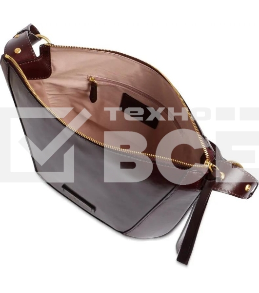 Сумка женская The Bridge Fedora 04320401/YF бургунди натур.кожа