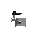 Мясорубка электрическая Topdevice TDMG107 графитовый, 1800 Вт, 2 кг/мин, реверс, насадки - 6, фото2