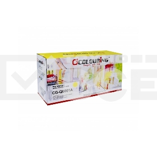 Картридж лазерный Colouring CG-Q6001A/707 голубой (2000 стр.) для HP CLJ 1600/2600n/2600dn/2600dtn/2605DN/2605DTN/CM1015MFP/CM1017MFP Canon Laser Shot LBP5000/5100