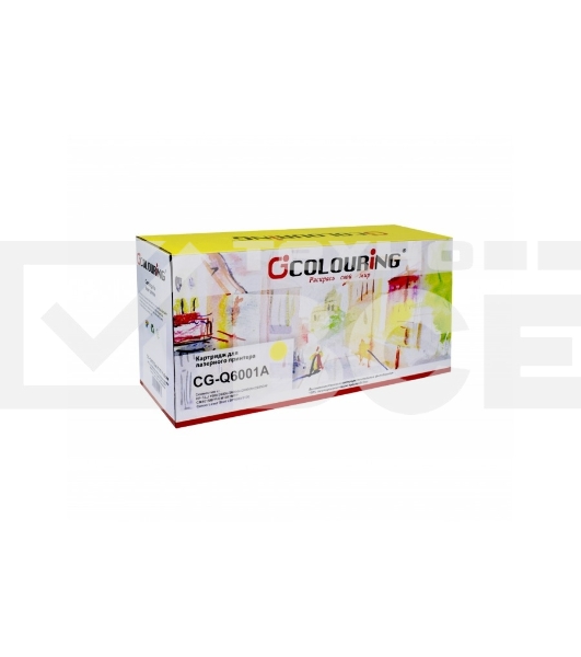 Картридж лазерный Colouring CG-Q6001A/707 голубой (2000 стр.) для HP CLJ 1600/2600n/2600dn/2600dtn/2605DN/2605DTN/CM1015MFP/CM1017MFP Canon Laser Shot LBP5000/5100