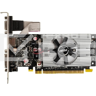 Видеокарта MSI N210-1GD3/LP NVIDIA GeForce 210 1024Mb 64 DDR3 460/800 DVIx1/CRTx1 Ret
