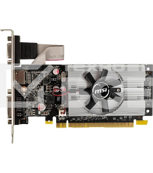 Видеокарта MSI N210-1GD3/LP NVIDIA GeForce 210 1024Mb 64 DDR3 460/800 DVIx1/CRTx1 Ret
