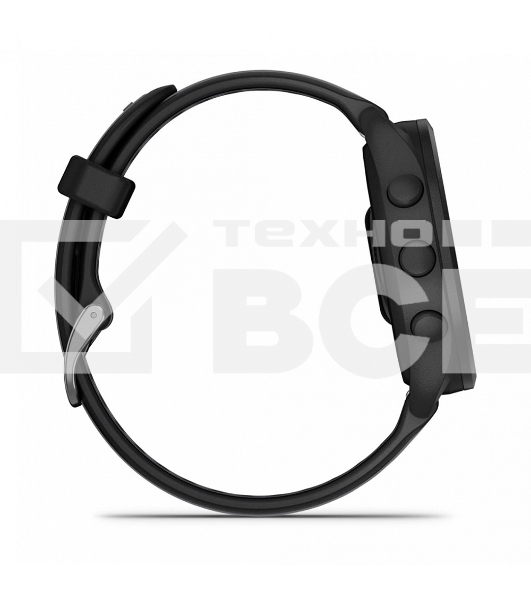 Смарт-часы Garmin Forerunner 165 черный, серый ремешок 43мм