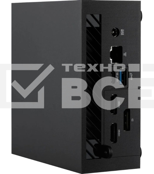 Компьютер Платформа для ПК Asus MINI PC BAREBONE Ultra-compact Intel Core i5-13500H Processor, 35W TDP, Iris Xe Graphics, 2xDDR5 SO-DIMM (Max.32GBx2), 1xM.2 2280 PCIe Gen4x4 (support 256GB-2TB), 1x2.5