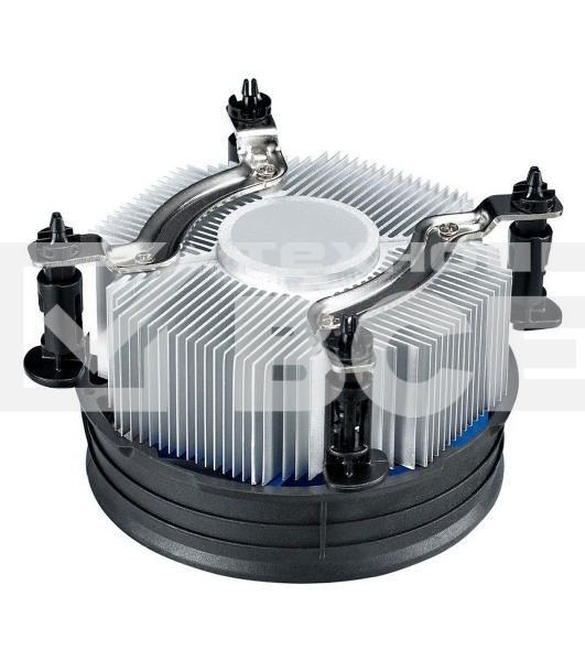 Кулер для процессора DEEPCOOL THETA 21 PWM черный/синий, 92 мм, алюминий, 2400 об/мин, 33.4 дБ, 4 pin, 95 Вт, 60.5 мм