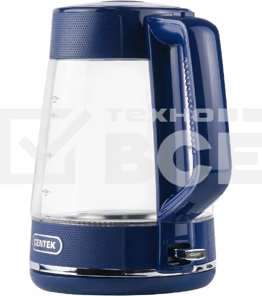 Чайник Centek CT-1014 2200 Вт, 1.7 л, синий