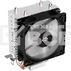 Кулер для процессора Digma D-CPC110-PWM1 черный, 90 мм, алюминий/медь, 2200 об/мин, 23 дБ, 4 pin, 110 Вт, 130 мм, фото3