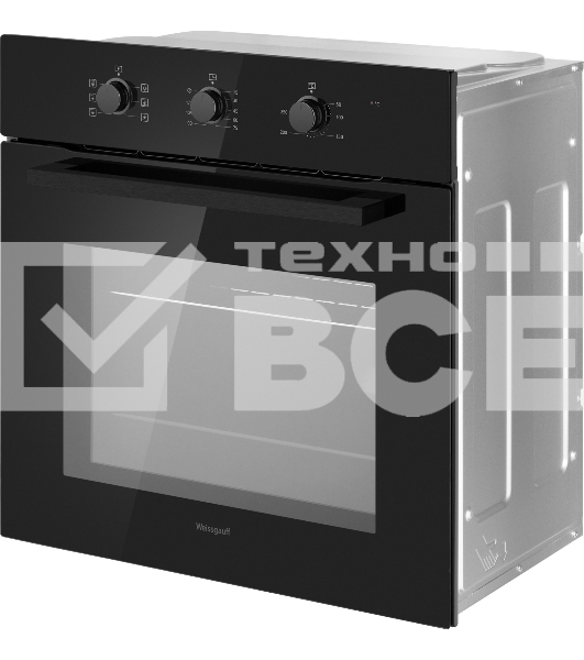 Духовой шкаф электрический Weissgauff EOM 266 PMB черный