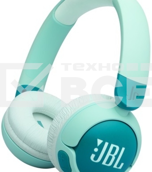 Наушники беспроводные детские JBL JR320BT зеленый